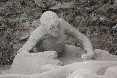 Garden of Fugitives Pompeii victims